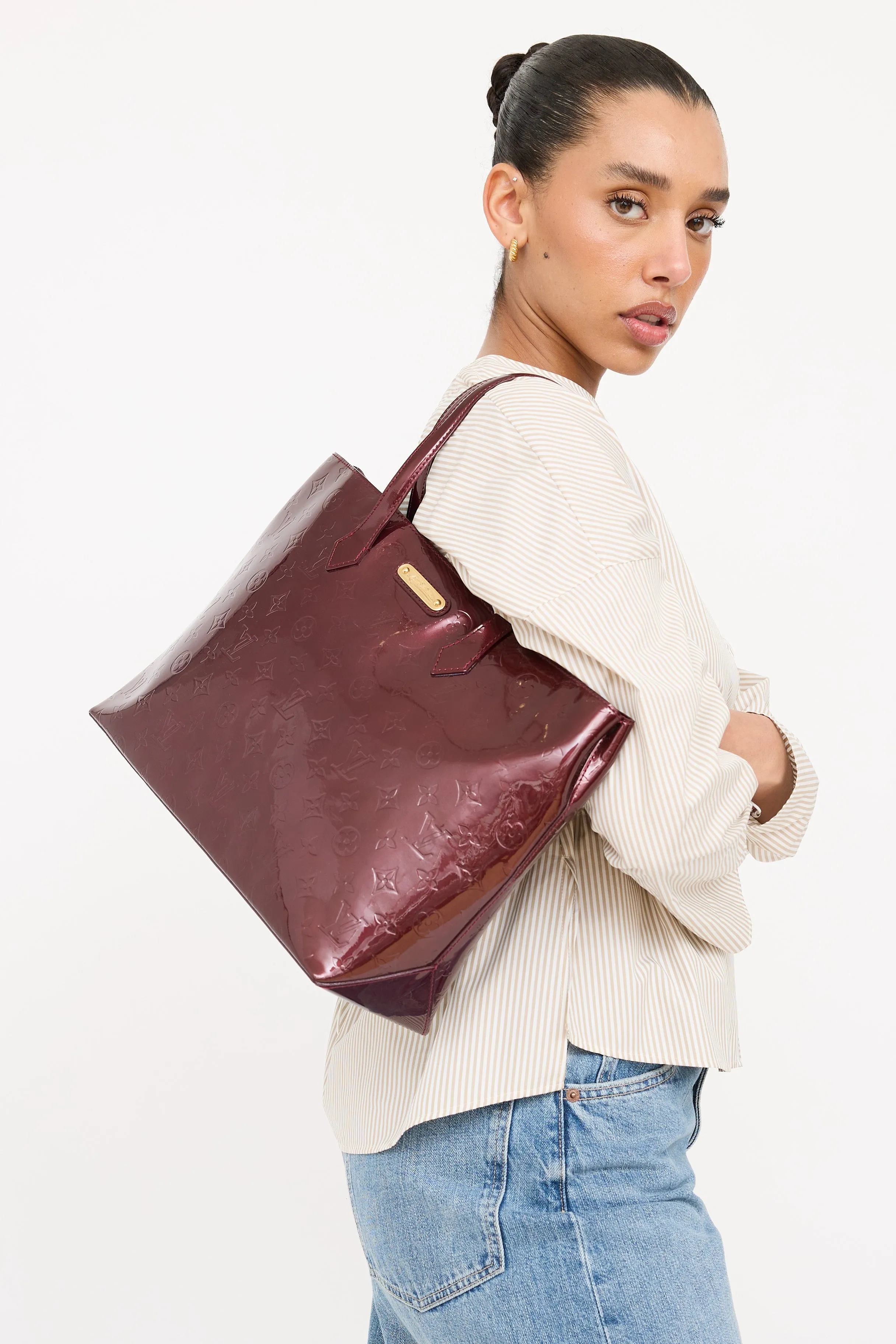 Amarante Vernis Wilshire Tote Bag