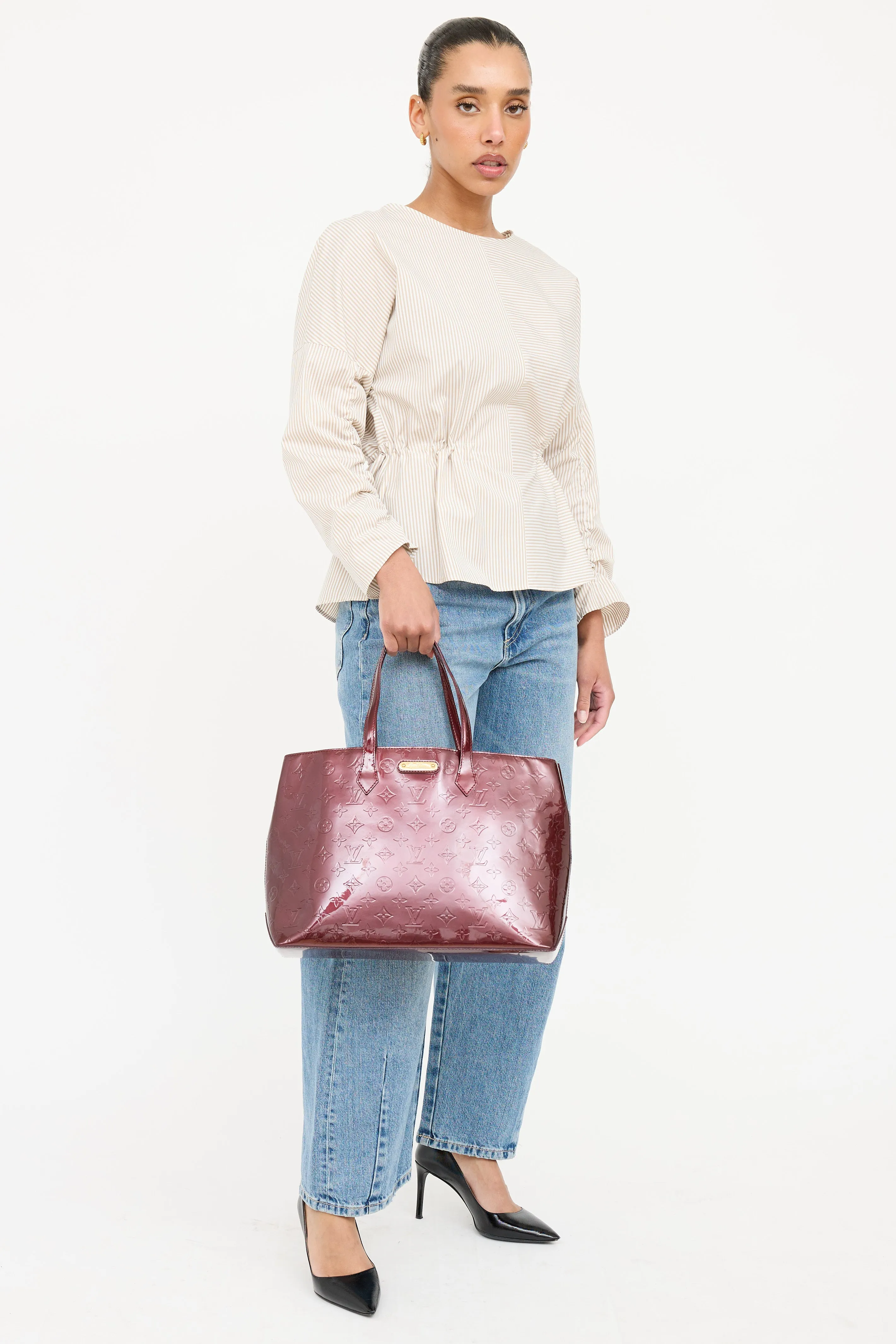 Amarante Vernis Wilshire Tote Bag
