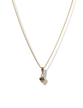 Baby Heart Necklace <br> Gold Vermeil