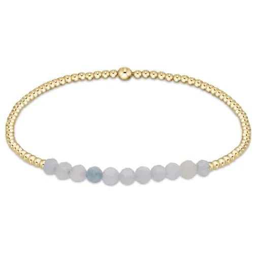 Enewton Gold Bliss 2mm with Gemstone