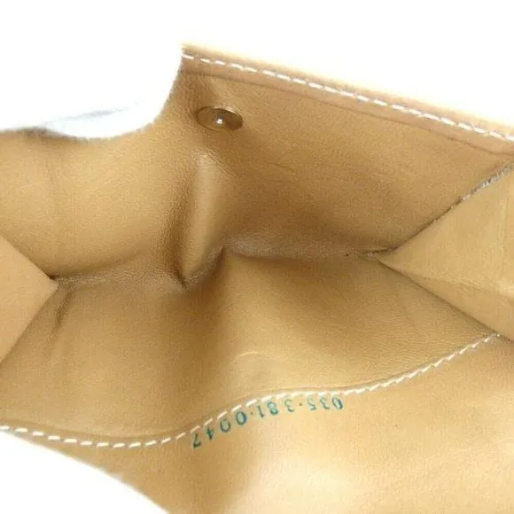 GUCCI Vintage Brown Guccissima Micro G Logo Print