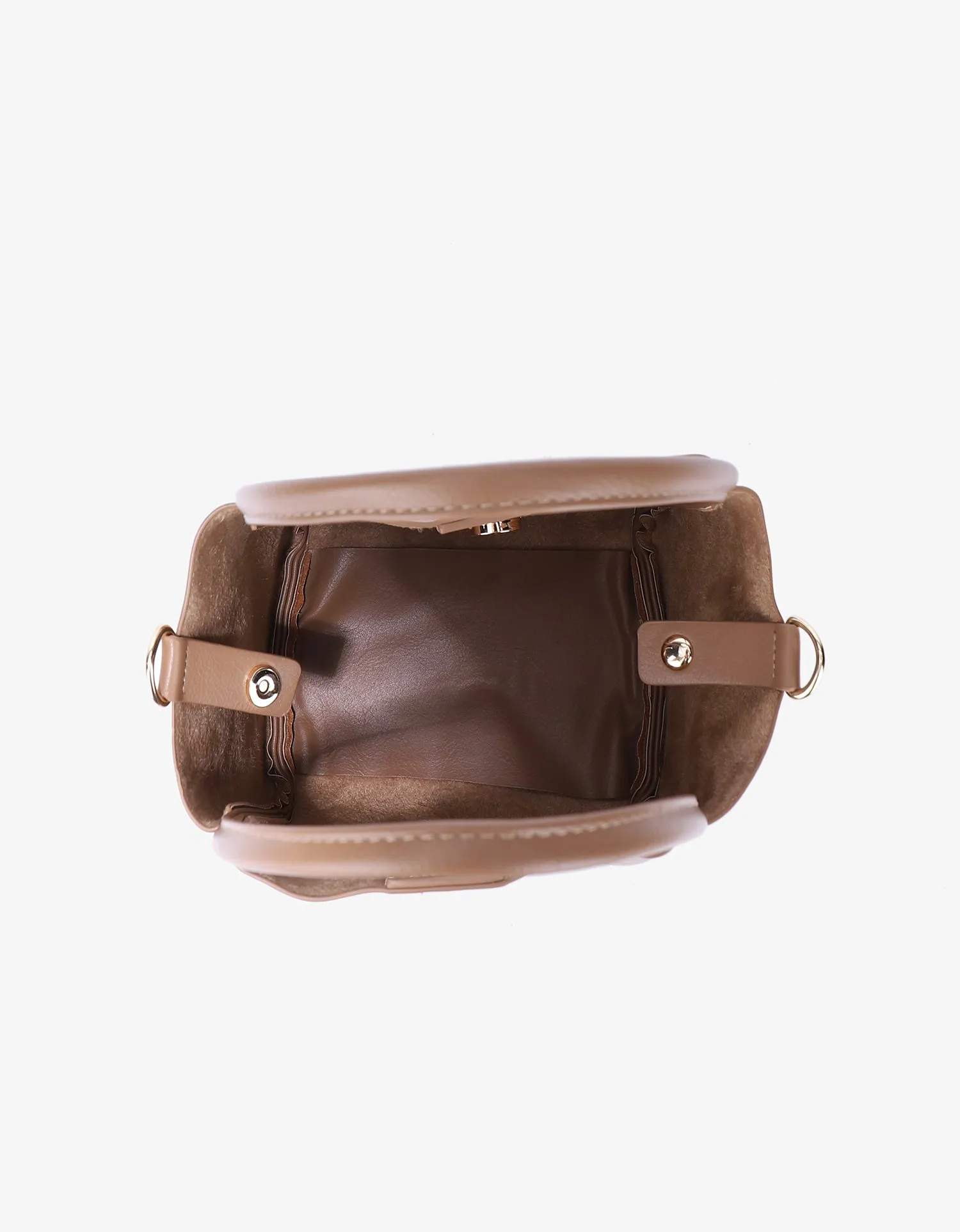 HOLLACE MINI TOTE TAUPE
