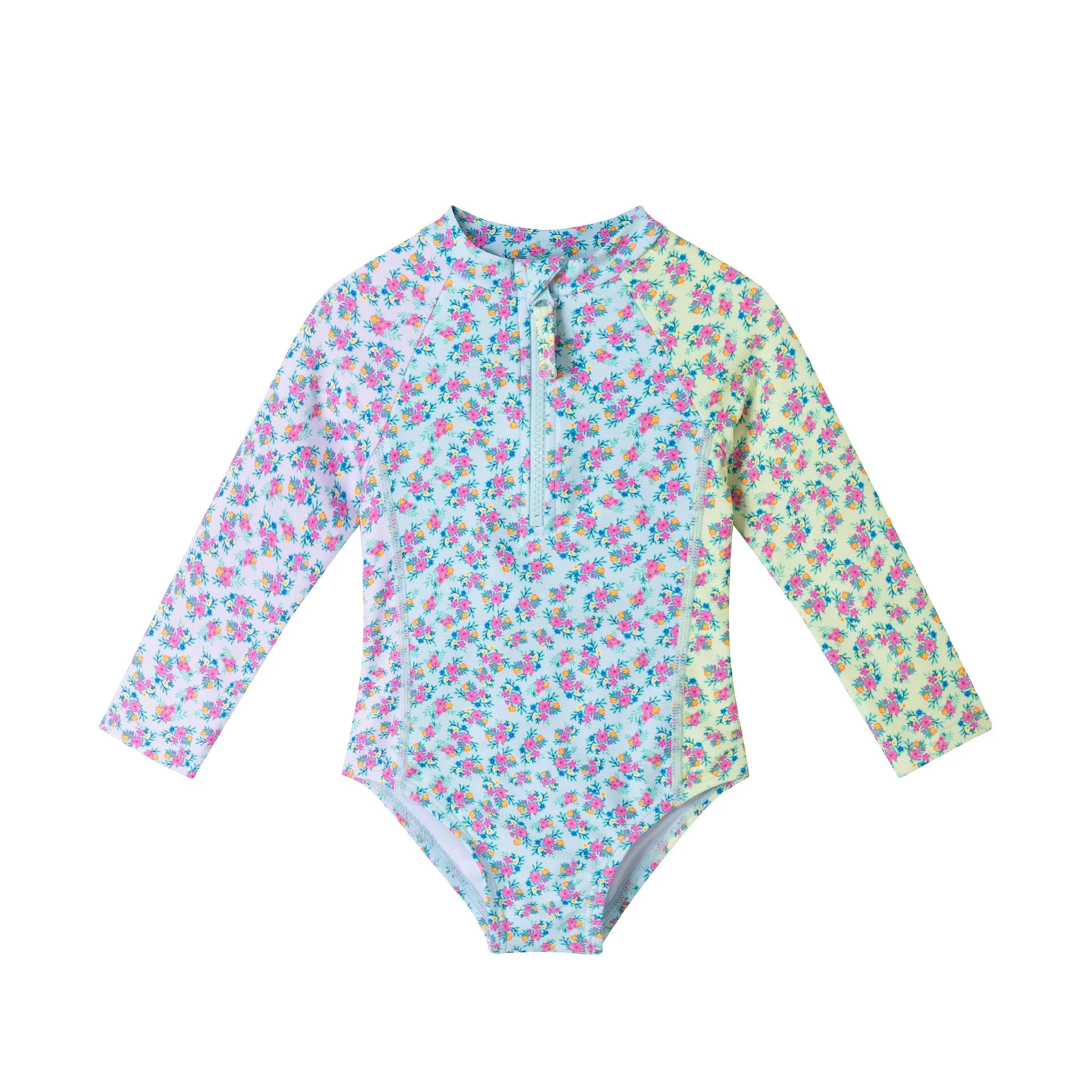 Infant (0-24M) Ls Rashguard & Hat Set | Floral