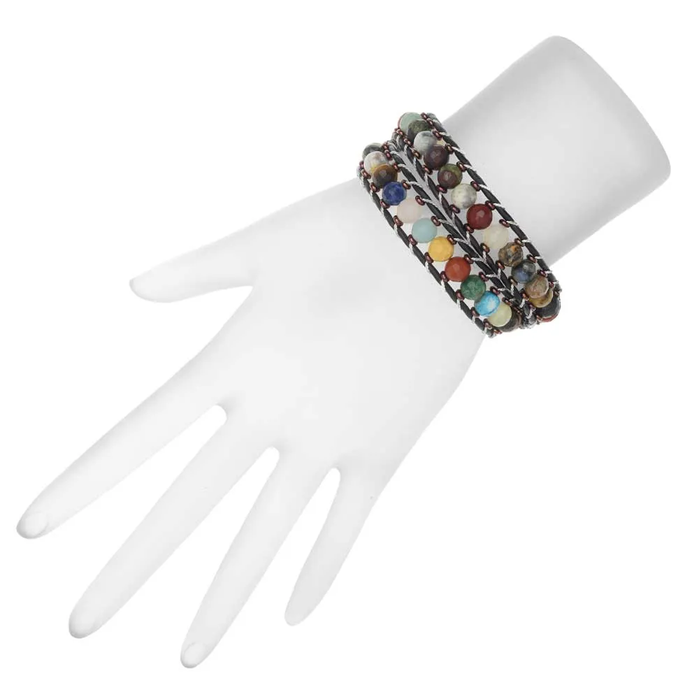 Leather Duo Wrap It Bracelet (Reboot)