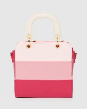 Multi Colour Ella Panel Mini Tote Bag