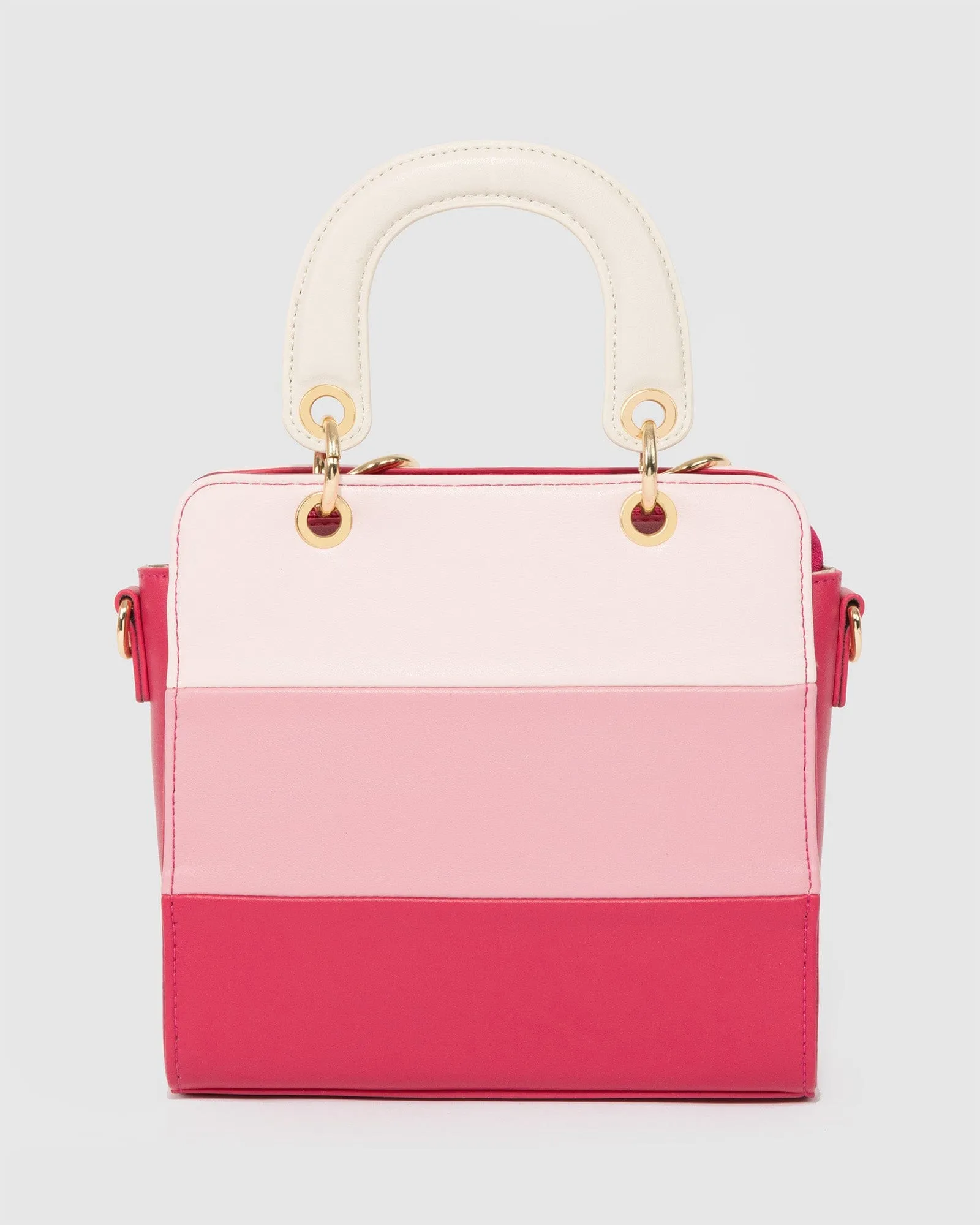 Multi Colour Ella Panel Mini Tote Bag