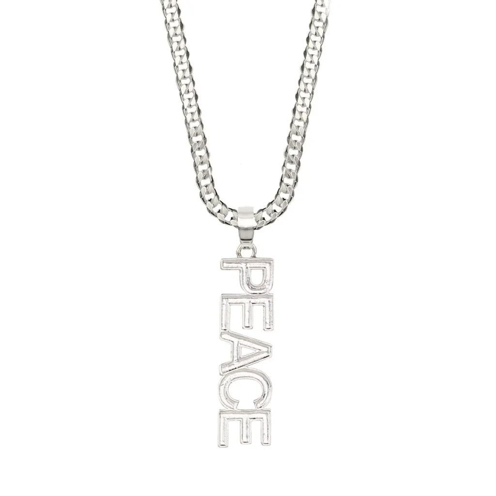 Peace Rocks Men's Necklace