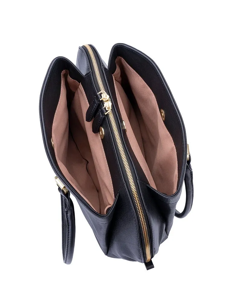 Polo Porto Multi Dome Handbag | Black