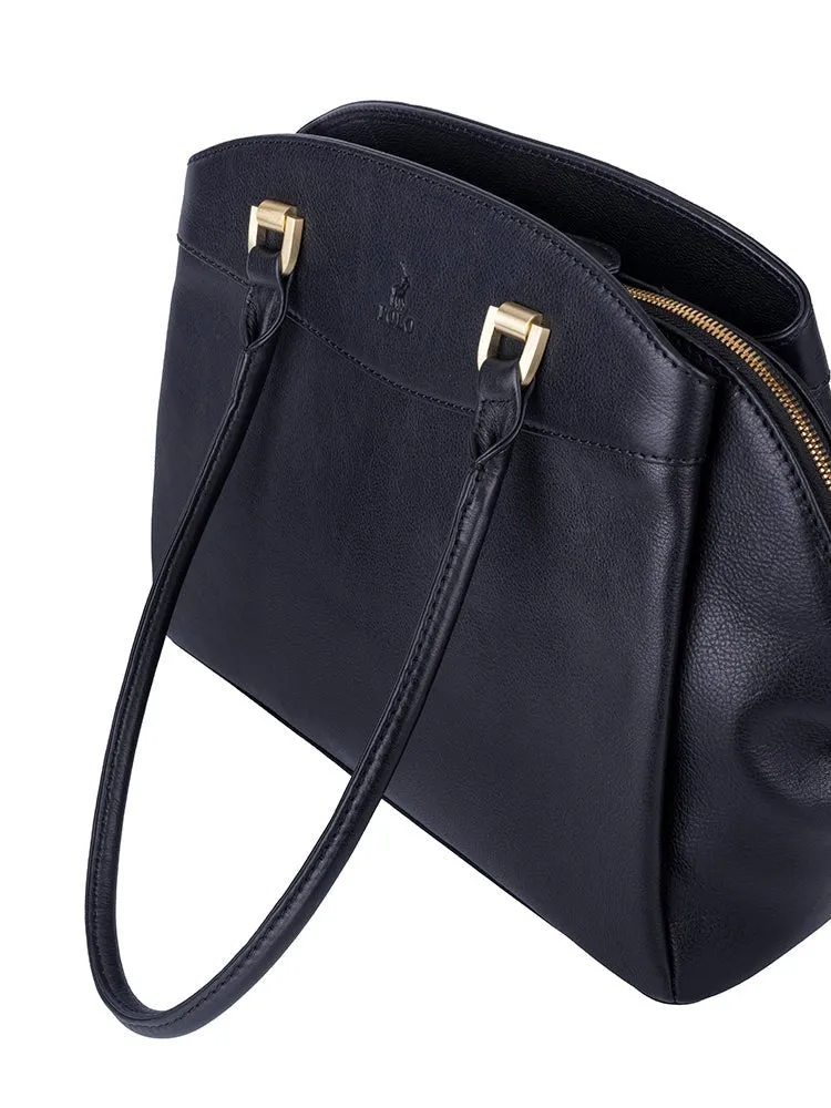 Polo Porto Multi Dome Handbag | Black