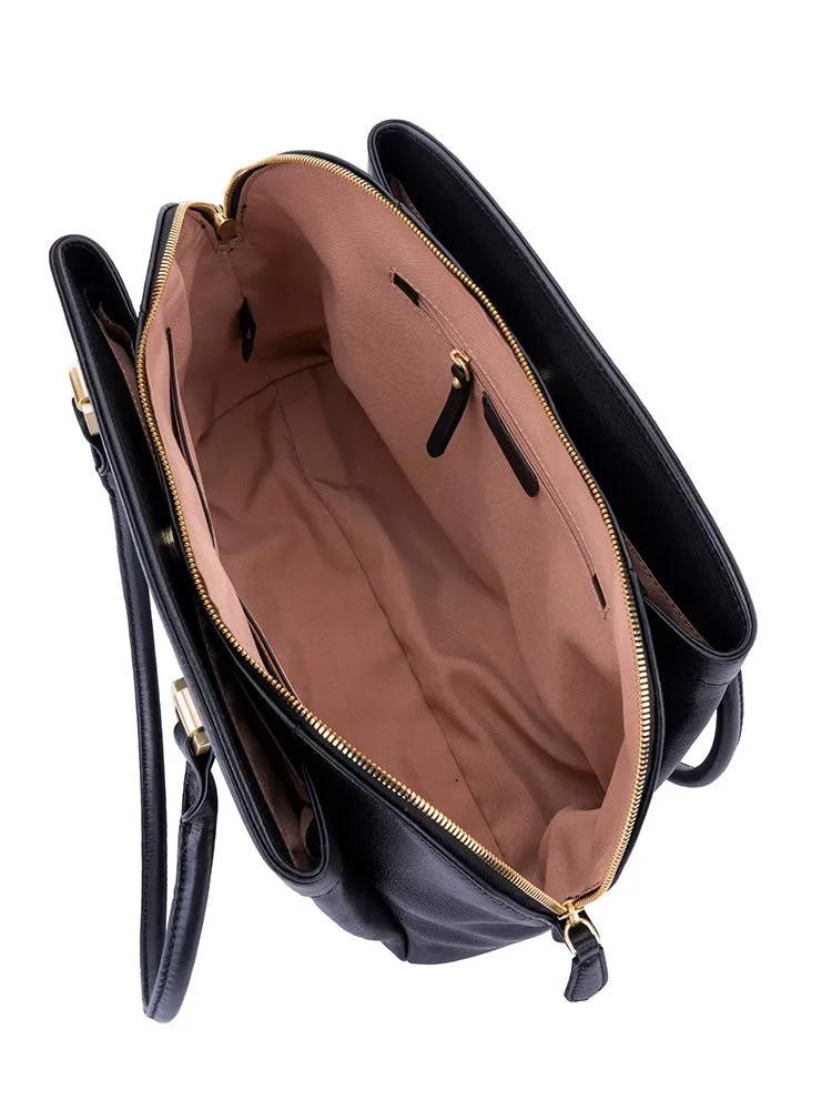 Polo Porto Multi Dome Handbag | Black