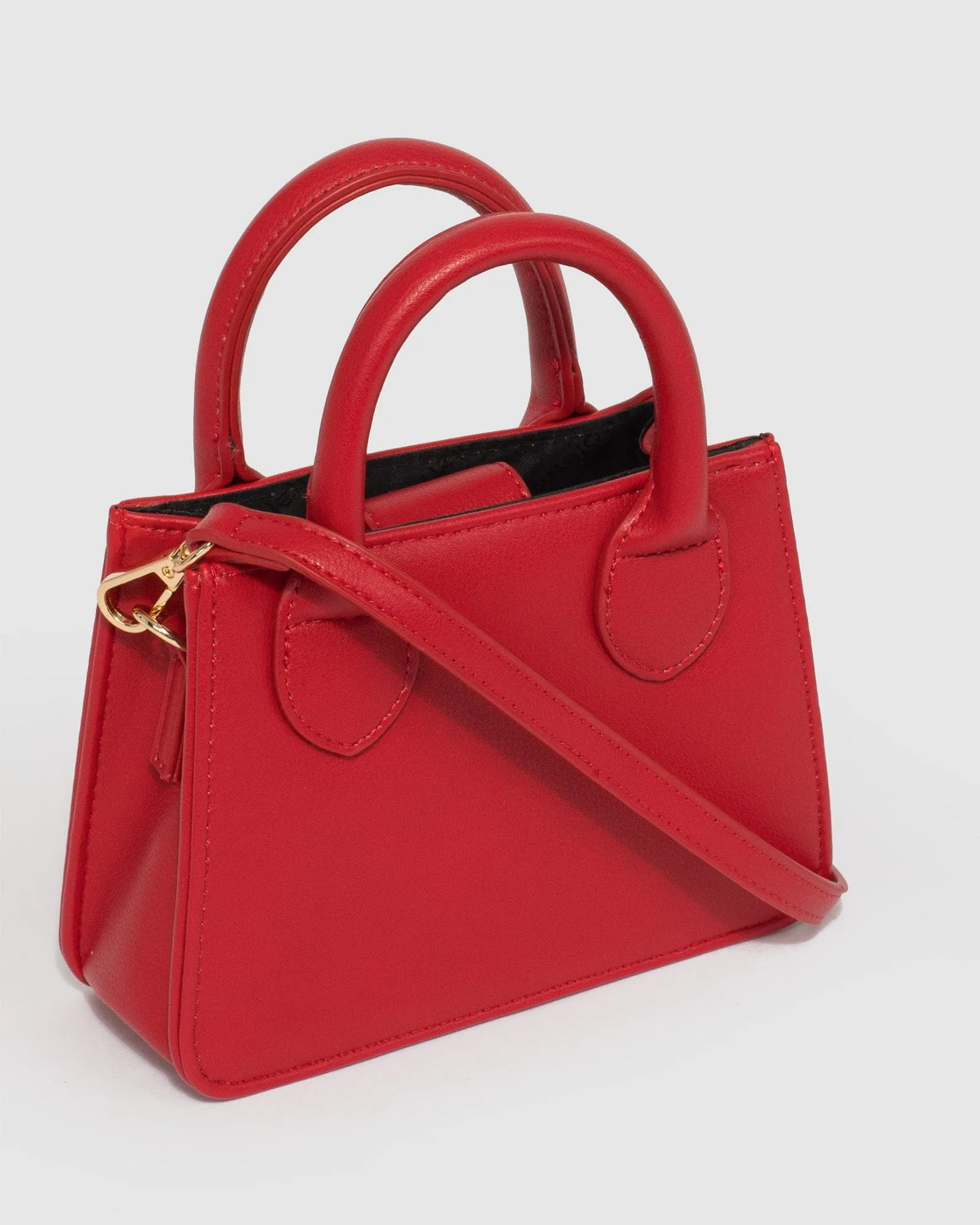 Red Sibel Mini Tote Bag