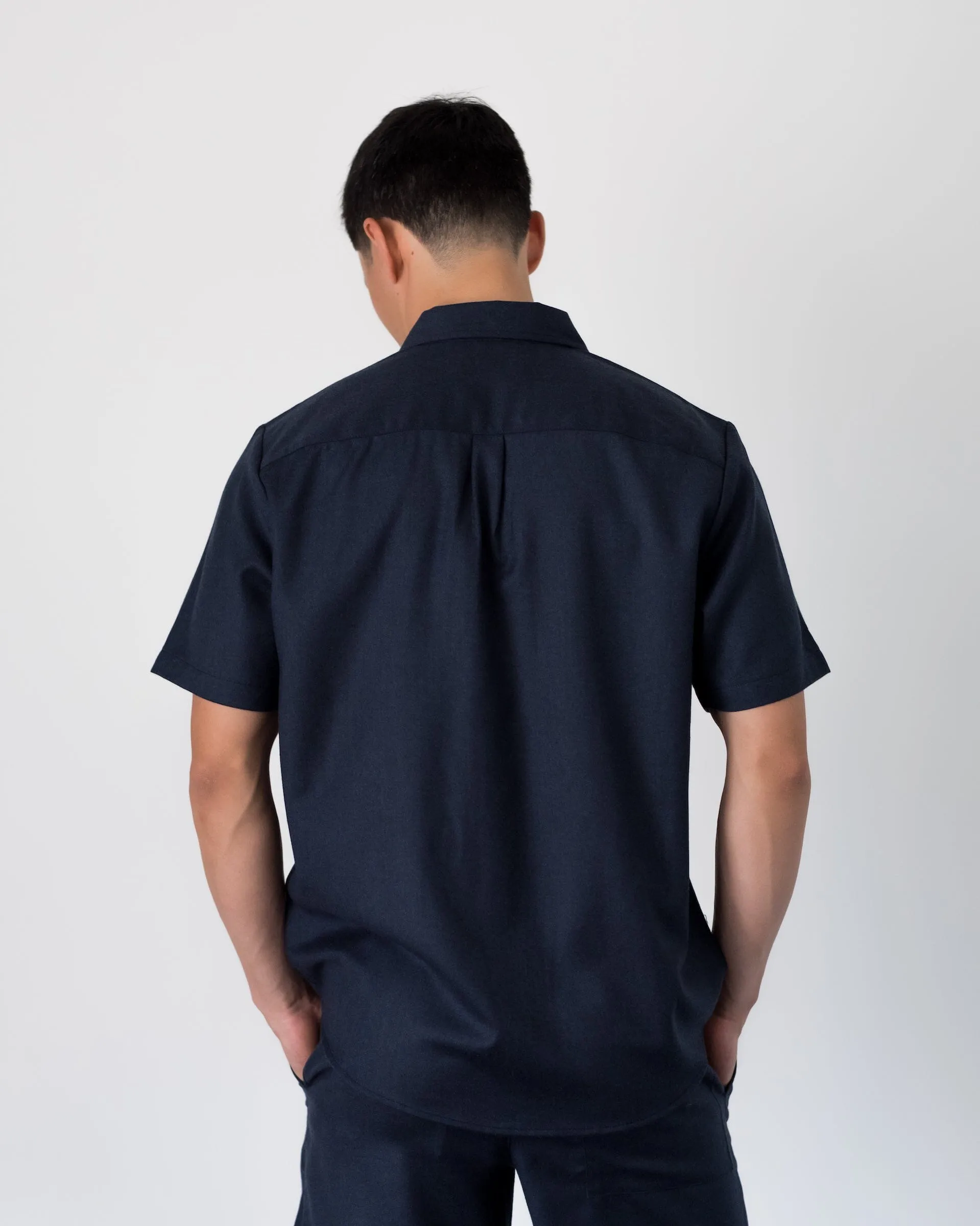 The Light Wool Short Sleeve Shirt