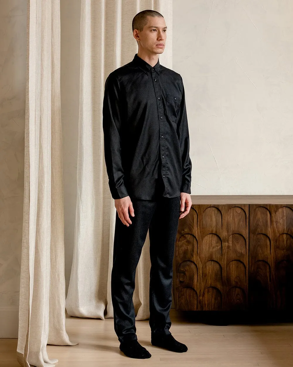 The Mens Light Wool Shirt