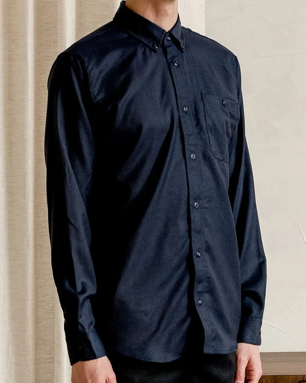 The Mens Light Wool Shirt